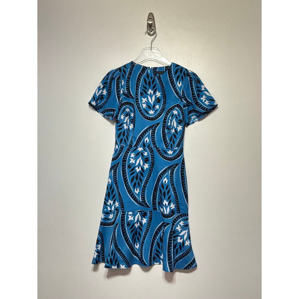 Ann Taylor Loft Dress in Blue Size 00P
